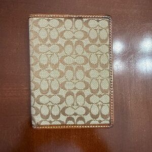 Coach Passport Cover